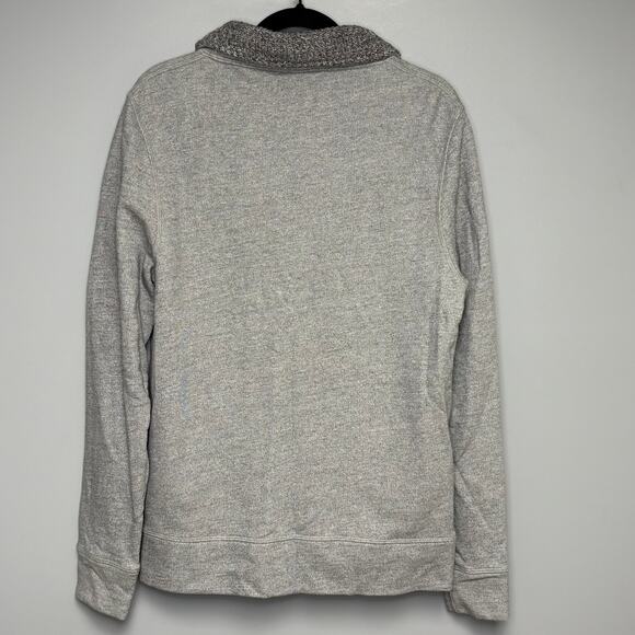 Billy Reid Grey Shawl Collar Preppy Heritage Old Money Pullover Sweater Mens M - Picture 3 of 6